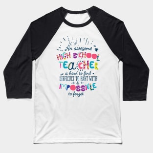 An Awesome High School Teacher Gift Idea - Impossible to forget Baseball T-Shirt